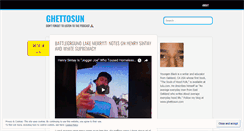 Desktop Screenshot of ghettosun.com